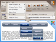 AllWebMenus Joomla Menu Addin screenshot